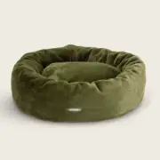 SNOOZA Cuddler Luxe Sage M L XL Dog Bed Soft Anti Anxiety Plush Washable Pet