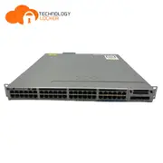 Cisco WS-C3850-12X48UL Catalyst Switch + C3850-NM-2-10G PWR-C1-1100WAC CAB-SPWR-30CM