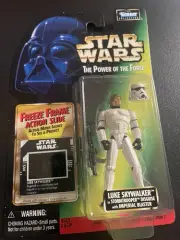 Star Wars The Power Of The Force Luke Skywalker In Stormtrooper Disguise Kenner