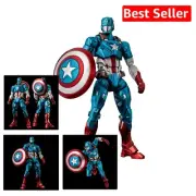 Captain America Fighting Armor Action Figure - Premium 7" Collector's Edition