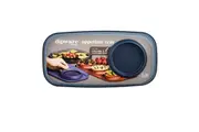 Madesmart Dipware Reusable Appetiser Tray With Bowl 36x18cm - Midnight Blue