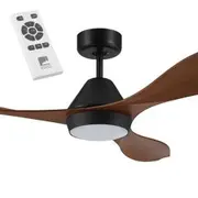 Eglo Nevis 52" ABS 3 Blade DC Ceiling Fan with 18W LED and Remote Control