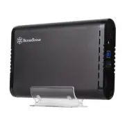 Silverstone SST-TS07B (Black) USB 3.0 3.5in Tooless HDD/SDD External Enclosure
