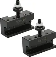Timunr OXA 250-001 Quick Change Turning and Facing Lathe Tool Post Holder Steel Tool Holder - 2Pcs