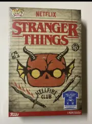 Funko Pop! Tees Boxed Stranger Things T-Shirt HELLFIRE CLUB Size XL New In Box