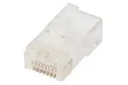 Cabac RJ45 8P8C 50PK Cat6 Low Contact Resist 2 Piece High Quality Pin UTP Plug