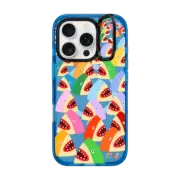 iPhone 16 Pro Impact Ring Stand Case MagSafe Compatible Shark Party