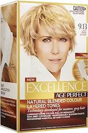 L'Oréal Paris Excellence Age Perfect Permananent Hair Colour - 9.13 Light Crème Blonde (Natural Blended Colour)