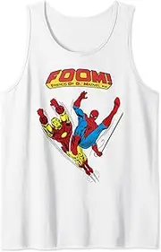 [Marvel] FOOM Iron Man & Spider-Man Action Pose Tank Top