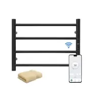 KEG Smart WiFi Towel Warmer Wall Mounted with Built-in Timer and Temperature ...