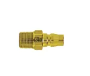 NITTO KOHKI COUPLING haikapura BRASS MALE THREAD Rc1/8 Rc1 BSBM 10pm