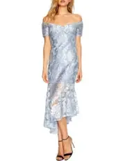 Alice McCall Fleur de Lys Gown Size US 6 Blue