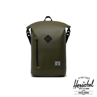 Herschel Roll Top Backpack【11194】軍綠 包包 豬鼻子 後背包 捲頂包 素面包