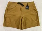 Filson Glacier Bay Trunks Dark Burlap Tan Bronze Ochre Board Shorts $95 Mens 38