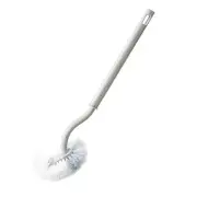 2 Pcs Bathroom Bin with Lid Splash-proof Toilet Brush Hanging Hole