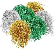 ANDRESLAD Women's Photo Booth Wig Set 6pcs Tinsel Wig for Party Cosplay Carnival Shiny Glitter Headwear Comfortable and Lasting