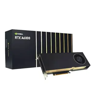 全新英偉達RTX A6000顯卡48G NVIDIA盒裝專業圖形GPU繪圖有A5000