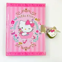 在飛比找樂天市場購物網優惠-小禮堂 Hello Kitty 日記本附鎖