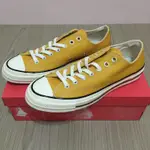 @SIX@CONVERSE TAYLOR ALL STAR 1970 三星標 芥末黃 低筒 余文樂著 黃金尺寸：27公分