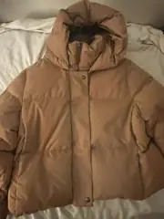 Banana Republic Alps Oversized Puffer Jacket Classic Camel L