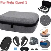 Hard Carrying Case fits Oculus Quest 3 With 7pcs Silicone Cover Set Compatible