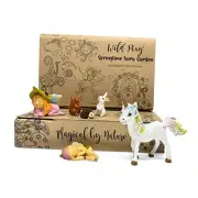 Baby Miniature Fairy Garden Set – Springtime Fairy Accessories Kit with