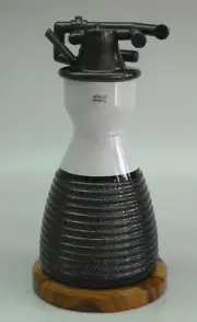 LR-87 Aerojet General Rocket Engine Mahogany Kiln Dry Wood Model Small New