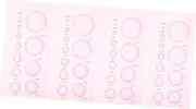 Bs Material Paper Quilling Mould 4pcs DIY Paper Craft Tools Half Sphere for 3D Quilling Projects