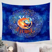 Cool Dreaming Oriental Dragon Tapestry