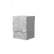 Dragon Shield Card Deck Box-Deck Shell:Ashen White/Black-Durable&Sturdy Tcg,Ocg