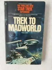 Trek To Madworld by Stephen Goldin, Star Trek 1979 Vtg. Bantam Books Pocket Book