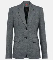[Altuzarra] Altuzarra Fenice wool-blend blazer AU 16 grey