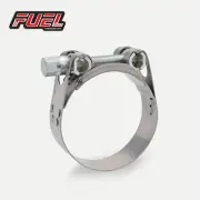 34-37mm W2 Motorbike Stainless Exhaust Clamp / Clip / Bracket / Banjo / Strap
