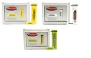 Porcelain Hinged Box Set Wrigley's Gum Spearmint, Doublemint, Juicy Fruit NEW