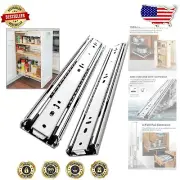 Corrosion-Resistant Heavy Duty Drawer Rails - 28 Inch Locking Slides, 150 lbs