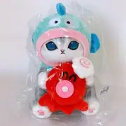 mofusand x Sanrio Characters Plush doll Hangyodon
