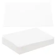 12x8x0.06" Chipboard Sheets 20Pcs 60PT Thick Book Board Binders Board, White