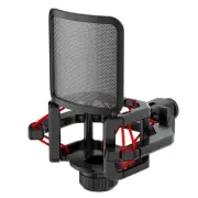 Microphone Shock Mount with Microphone Windscreen Reduce Noise Vibration8400