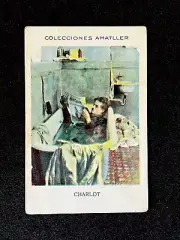1920’s Charles Charlie Chaplin #25 Card Vintage Rare READ