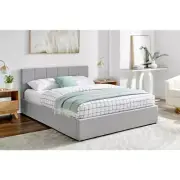 Theodore Gas Lift Bed Frame - Queen Grey - Queen