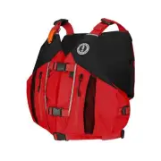 Mustang Survival MV807N MS Solaris High Back Adult Kayak PFD Red Life Vest MD/LG