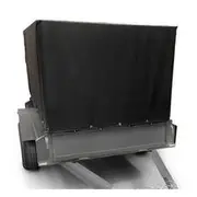 Tuff Tonneaus Trailer Tonneau Cover - 2500mm x 1640mm, 11354