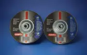 (2) Metabo Reinforced Type 27 Depressed Center Grinder Wheels 7"x1/4"x5/8" USA