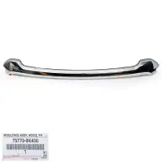 Chrome Hood Garnish Bonnet Fits Toyota Hilux Revo Pick Up 2WD 4WD 2021 - '22