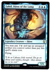 Zahid, Djinn of the Lamp - Alternate Art Foil Promo NM - Dominaria