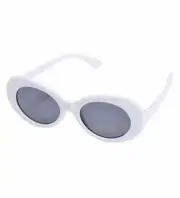 Oval Glasses Kurt Cobain clout Sunglasses Nirvana Grunge sunglasses uk Seller