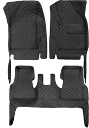 Car Floor Mats For Jeep Compass 2017-2019 Auto Carpet Liner Waterproof Black (for: Jeep)