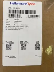 (500 PACK) 111-01671 - Aerial Support Tie 12.4in. L PA66HIRHSUV Black