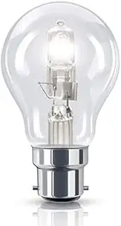 Pack of 2 70W Eco Classic Energy Saving Halogen GLS BC/B22 Bayonet Cap Traditional Bulb. 60W Replacement