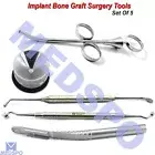 Dental Implant Bone Graft Surgery Bone Scraper Packer Compactor Graft Syringe CE
